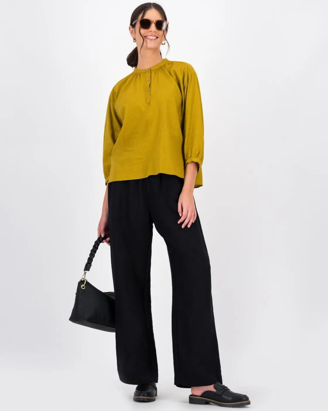 Women Old Khaki Shirts & Blouses>Women'S Edith Shell Blouse