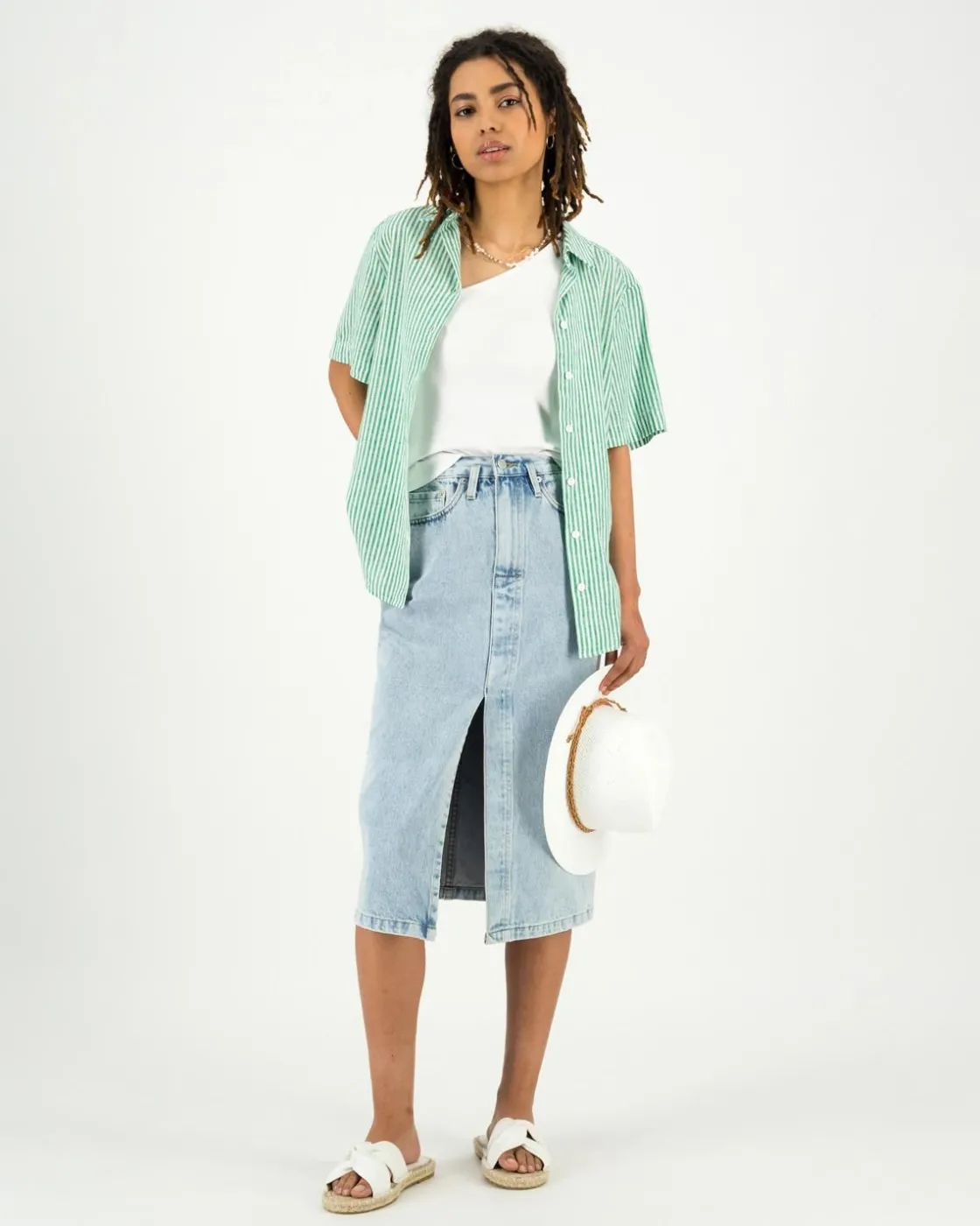 Women Old Khaki Denim>Women'S Emma Denim Skirt