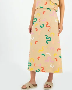 Women Old Khaki Skirts>Women'S Evie Midi Skirt