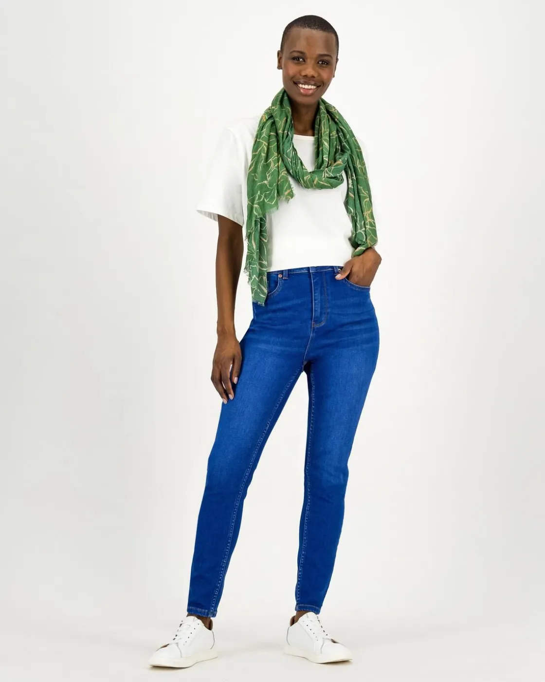 Women Old Khaki Denim>Women'S Fallon Bright Skinny Denim