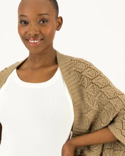 Women Old Khaki Scarves & Kimonos><noscript><img width=