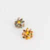 Women Old Khaki Hair Accessories>Women'S Flower Resin Clips 2-Pack
