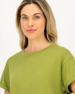Women Old Khaki T-Shirts & Camis><noscript><img width=