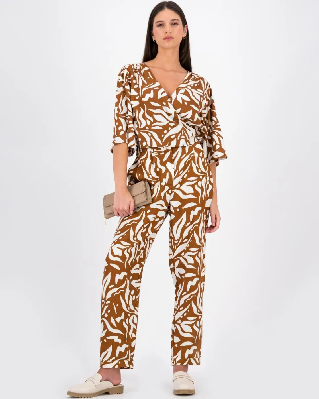 Women Old Khaki Shirts & Blouses>Women'S Juliette Abstract Print Blouse
