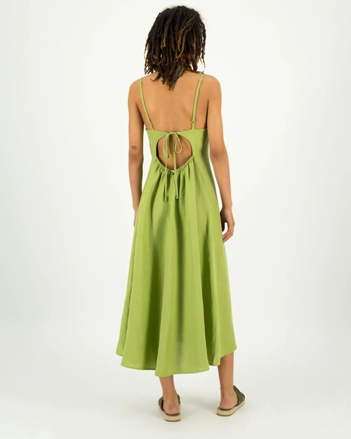 Women Old Khaki Dresses & Jumpsuits>Women'S Justine Linen Strappy Dress