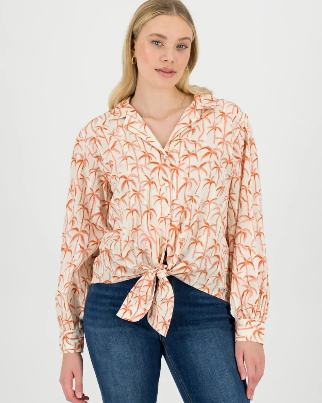 Women Old Khaki Shirts & Blouses>Women'S Kaz Wrap Shirt