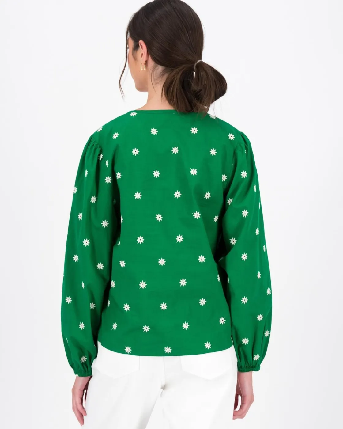 Women Old Khaki Shirts & Blouses>Women'S Kenya Embroidered Blouse