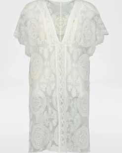 Women Old Khaki Scarves & Kimonos><noscript><img width=