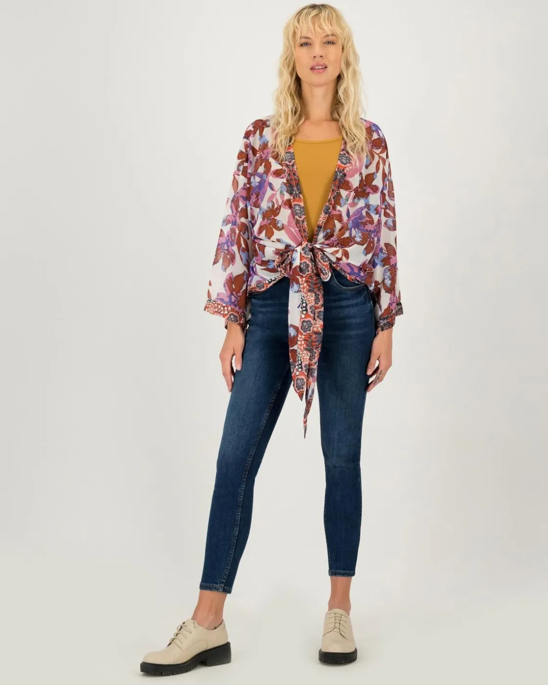 Women Old Khaki Scarves & Kimonos>Women'S Maia Kimono