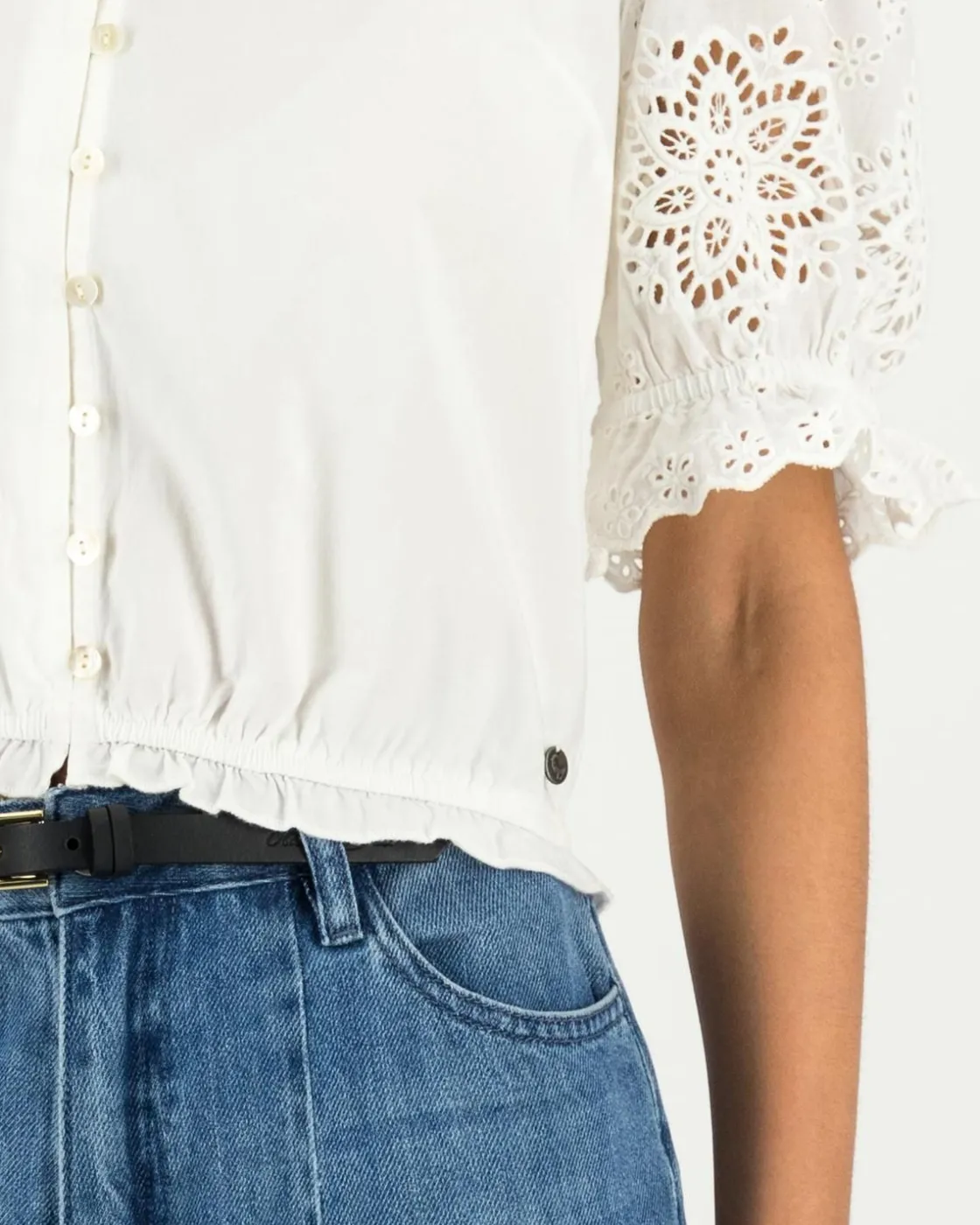 Women Old Khaki Shirts & Blouses>Women'S Malia Embroidered Blouse