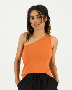 Women Old Khaki T-Shirts & Camis>Women'S Malia One-Shoulder Tank Top