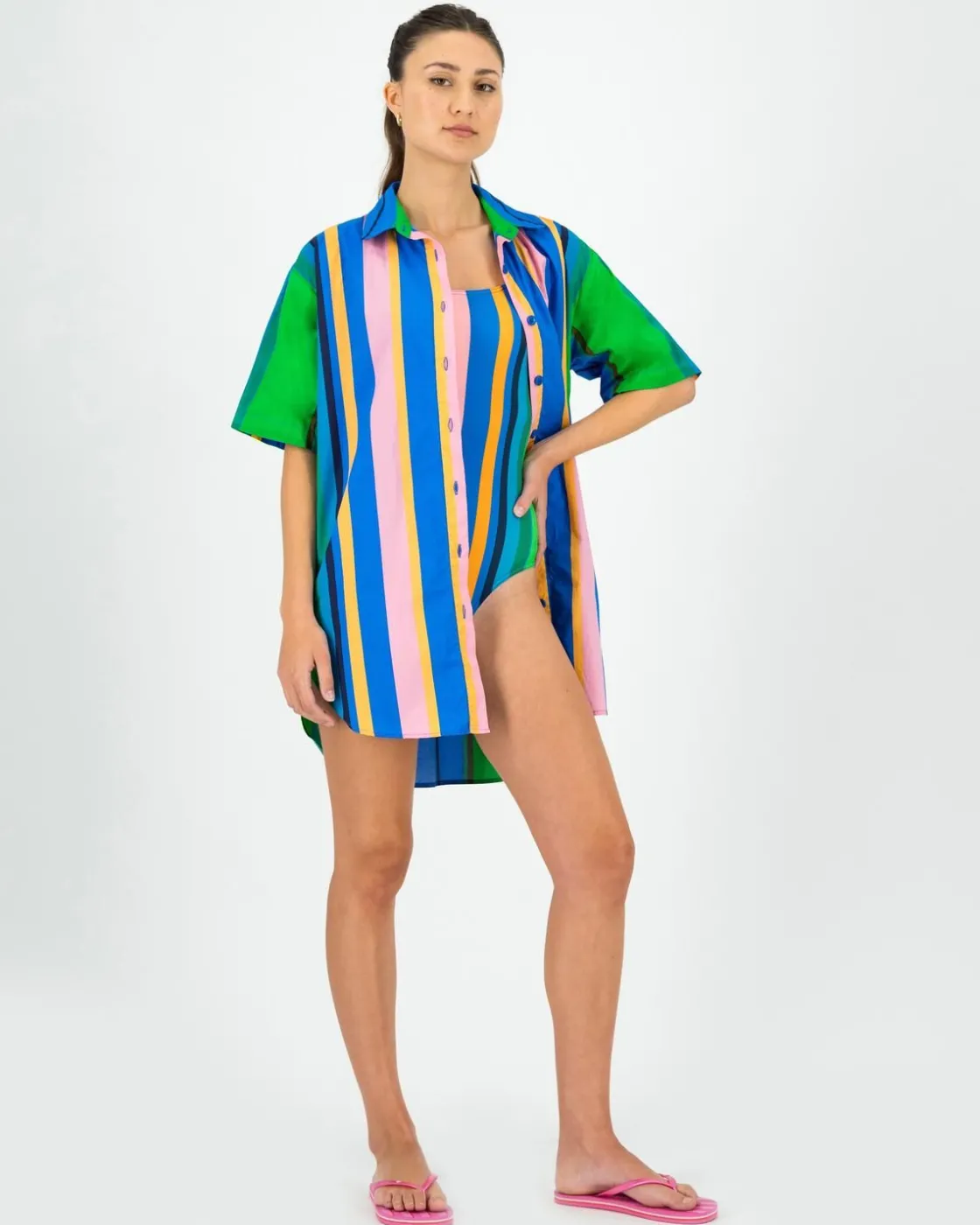 Women Old Khaki Shirts & Blouses>Women'S Mardi Longer-Length Shirt