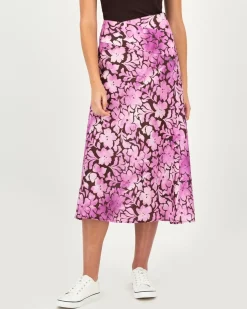 Women Old Khaki Skirts>Women'S Maria Printed Skirt