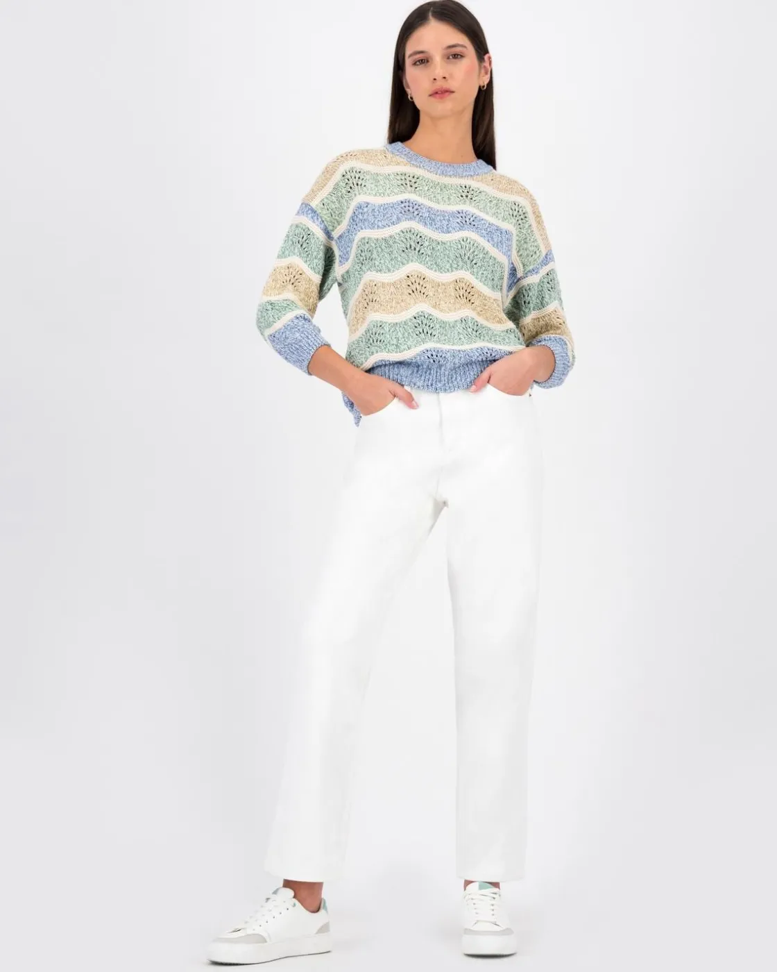 Women Old Khaki Knitwear & Sweats>Women'S Marian Stitch Jumper