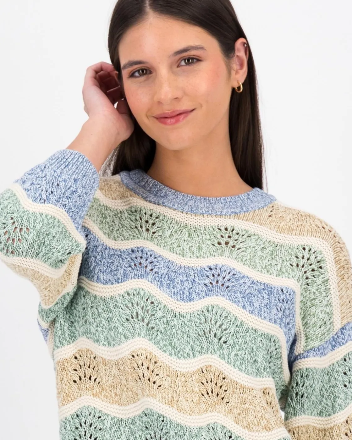 Women Old Khaki Knitwear & Sweats>Women'S Marian Stitch Jumper
