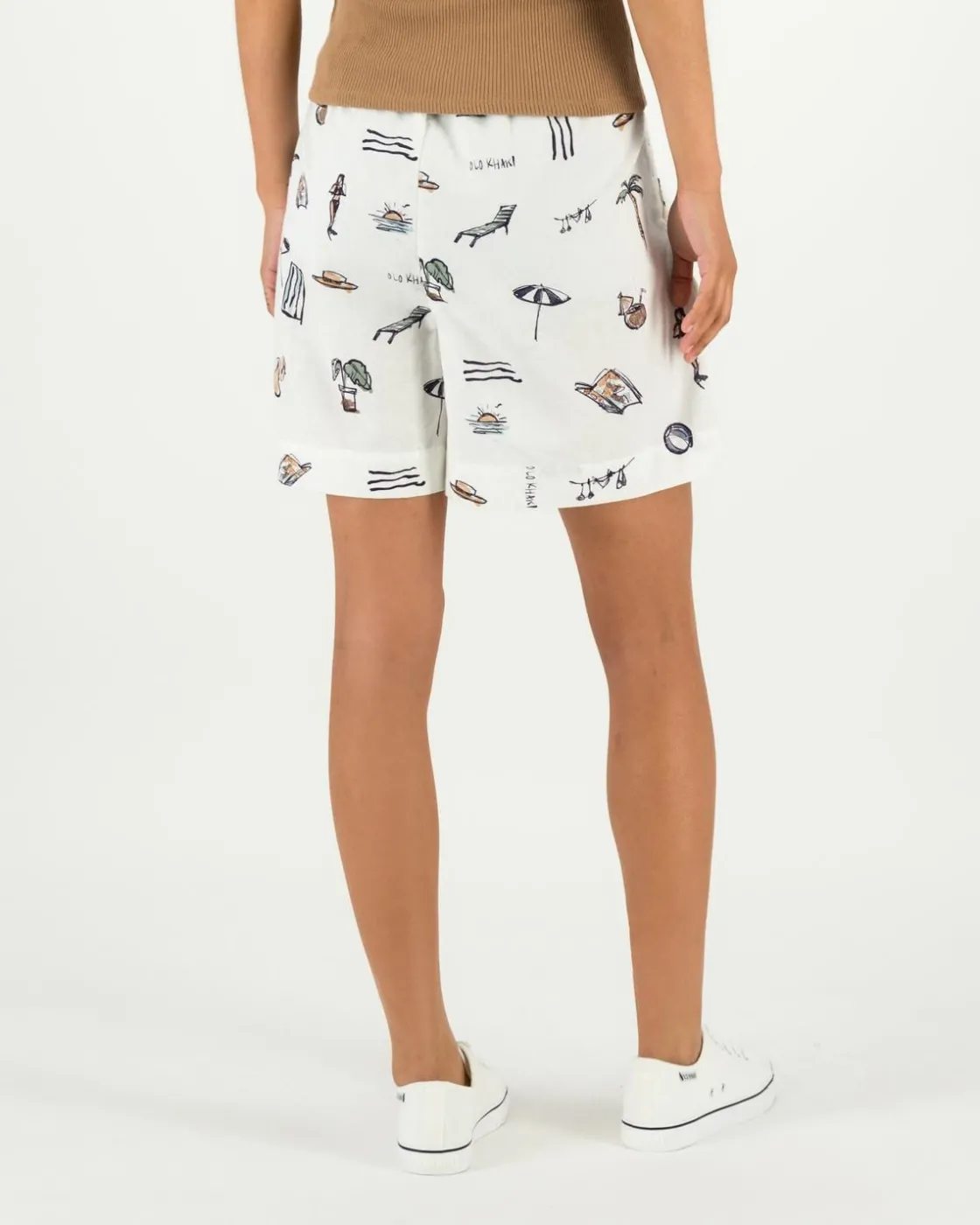 Women Old Khaki Shorts>Women'S Martina Printed Shorts