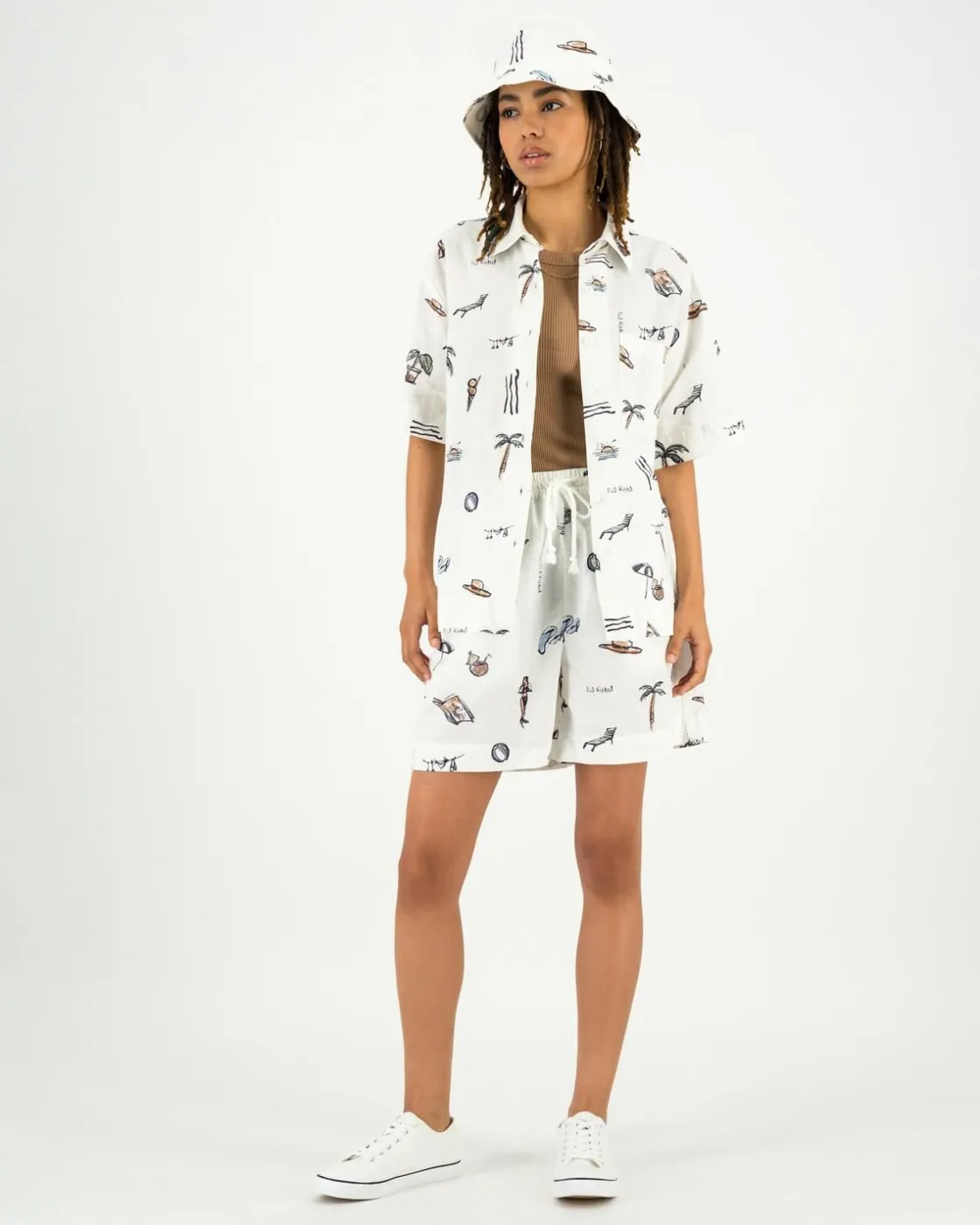 Women Old Khaki Shirts & Blouses>Women'S Martina Printed Shirt
