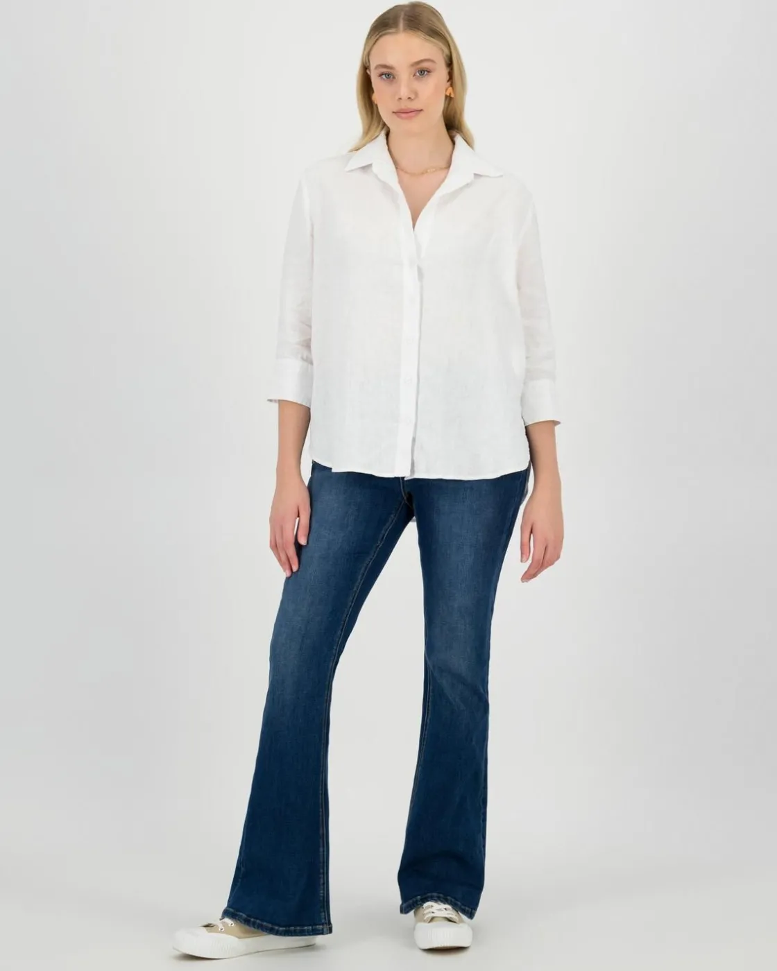 Women Old Khaki Shirts & Blouses>Women'S Maya Linen Shirt