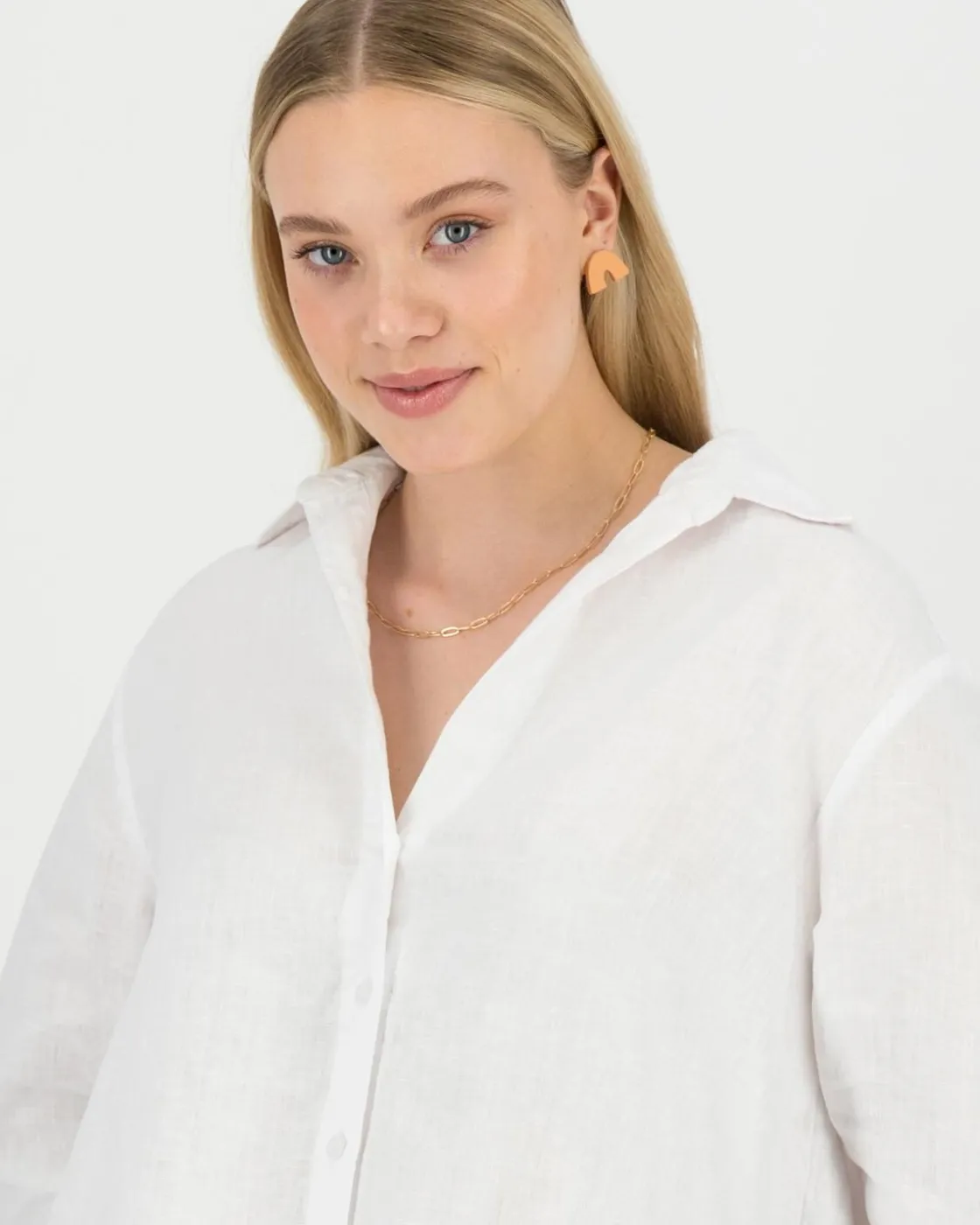 Women Old Khaki Shirts & Blouses>Women'S Maya Linen Shirt