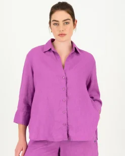 Women Old Khaki Shirts & Blouses>Women'S Maya Linen Shirt