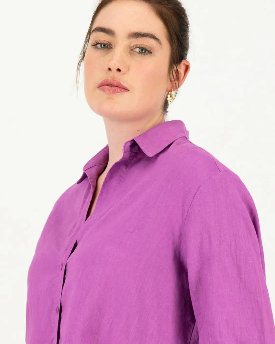 Women Old Khaki Shirts & Blouses>Women'S Maya Linen Shirt