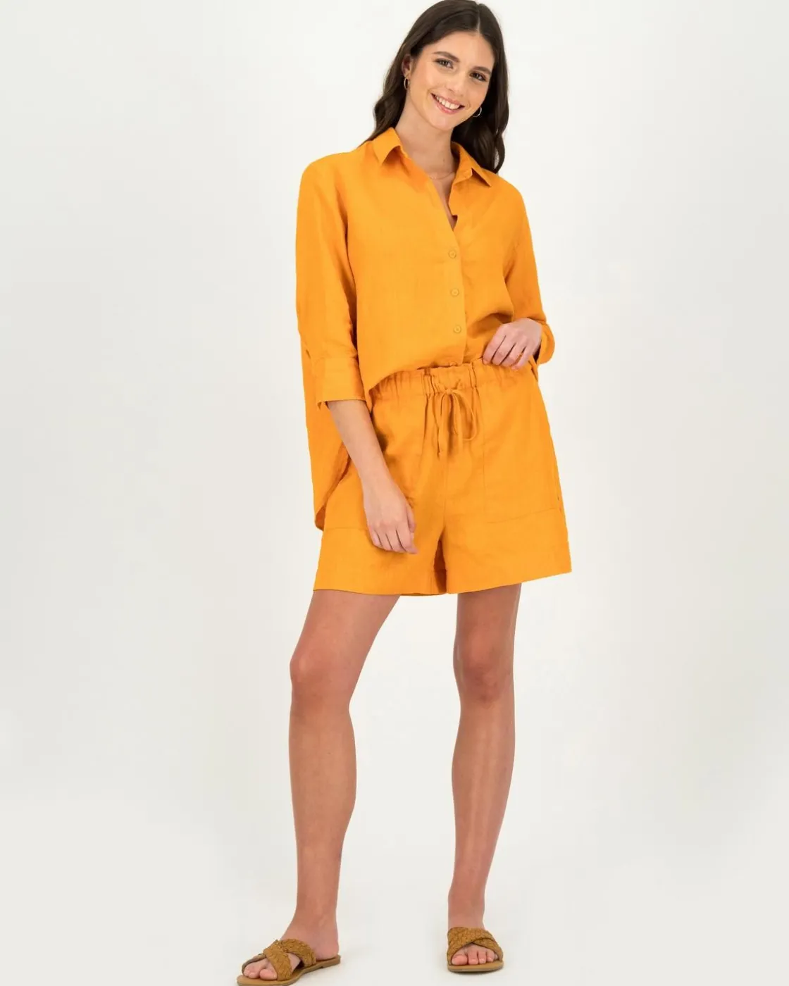 Women Old Khaki Shorts>Women'S Maya Linen Shorts