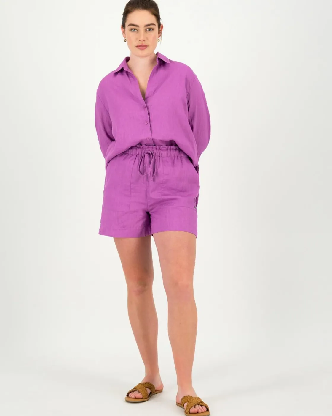 Women Old Khaki Shorts>Women'S Maya Linen Shorts