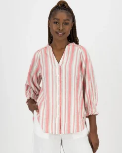 Women Old Khaki Shirts & Blouses>Women'S Meg Peasant Top