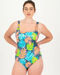 Women Old Khaki Swim>Women'S Micaela Floral One-Piece Swimsuit