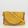 Women Old Khaki Bags & Purses>Women'S Micah Straw Cross-Body Bag