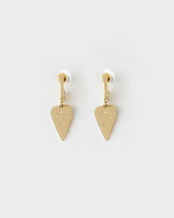 Women Old Khaki Jewellery>Women'S Modern Heart-Eye Earrings
