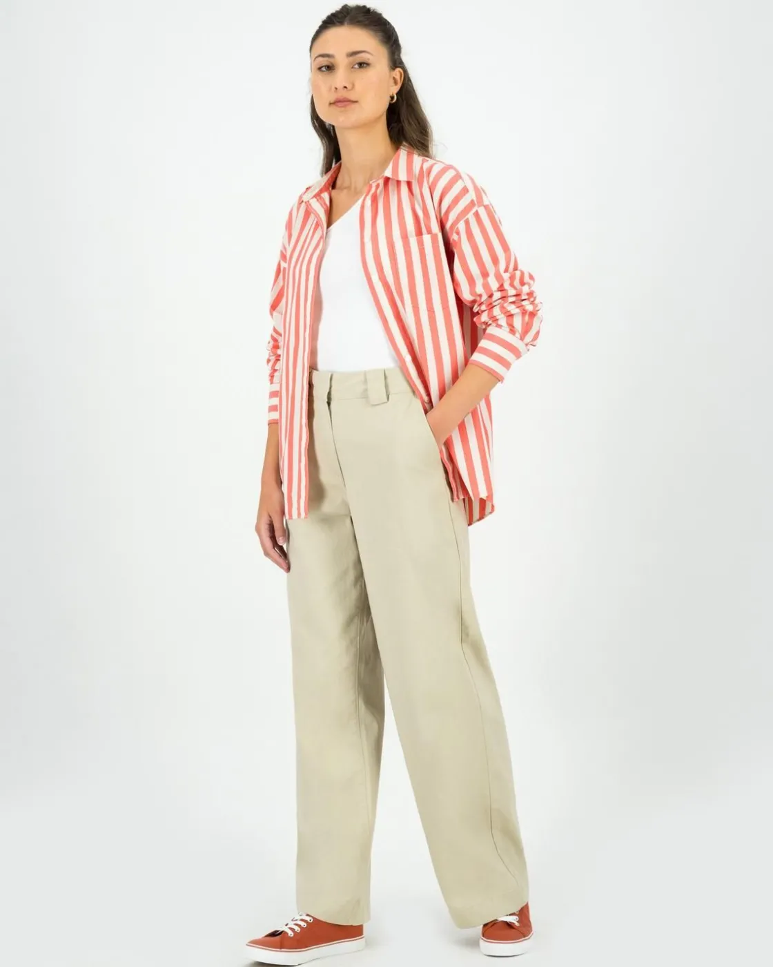 Women Old Khaki Shirts & Blouses>Women'S Nelly Poplin Shirt