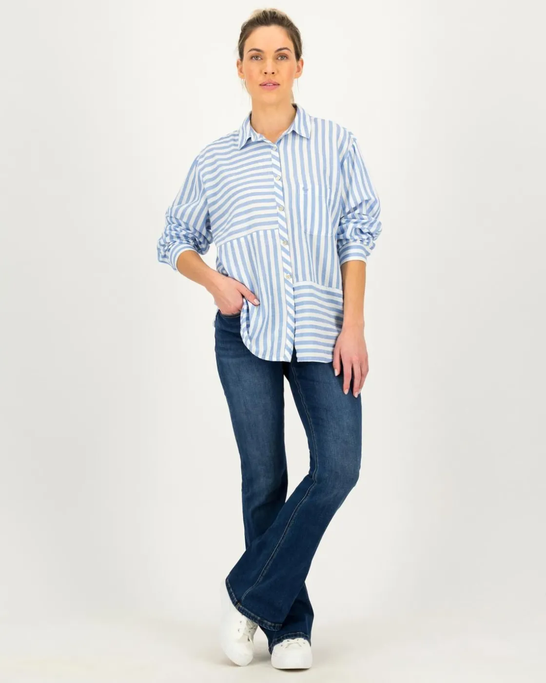 Women Old Khaki Shirts & Blouses>Women'S Nova Boyfriend Shirt