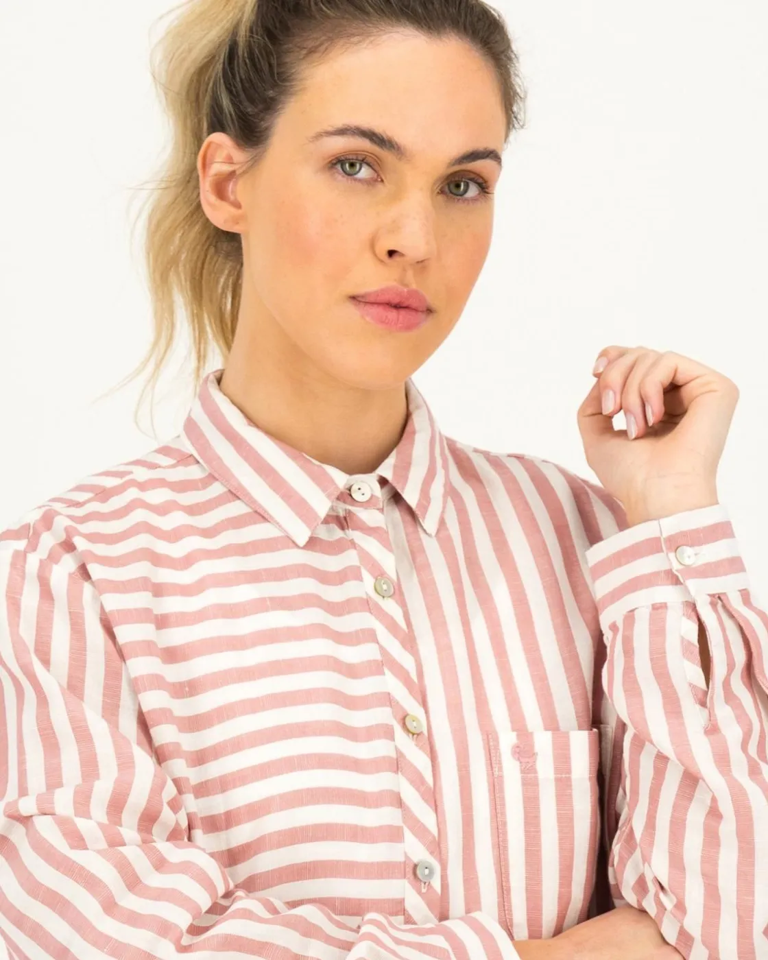 Women Old Khaki Shirts & Blouses>Women'S Nova Boyfriend Shirt