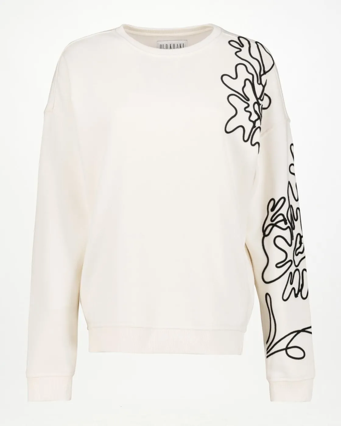 Women Old Khaki Knitwear & Sweats>Women'S Petra Embroidered Sweat