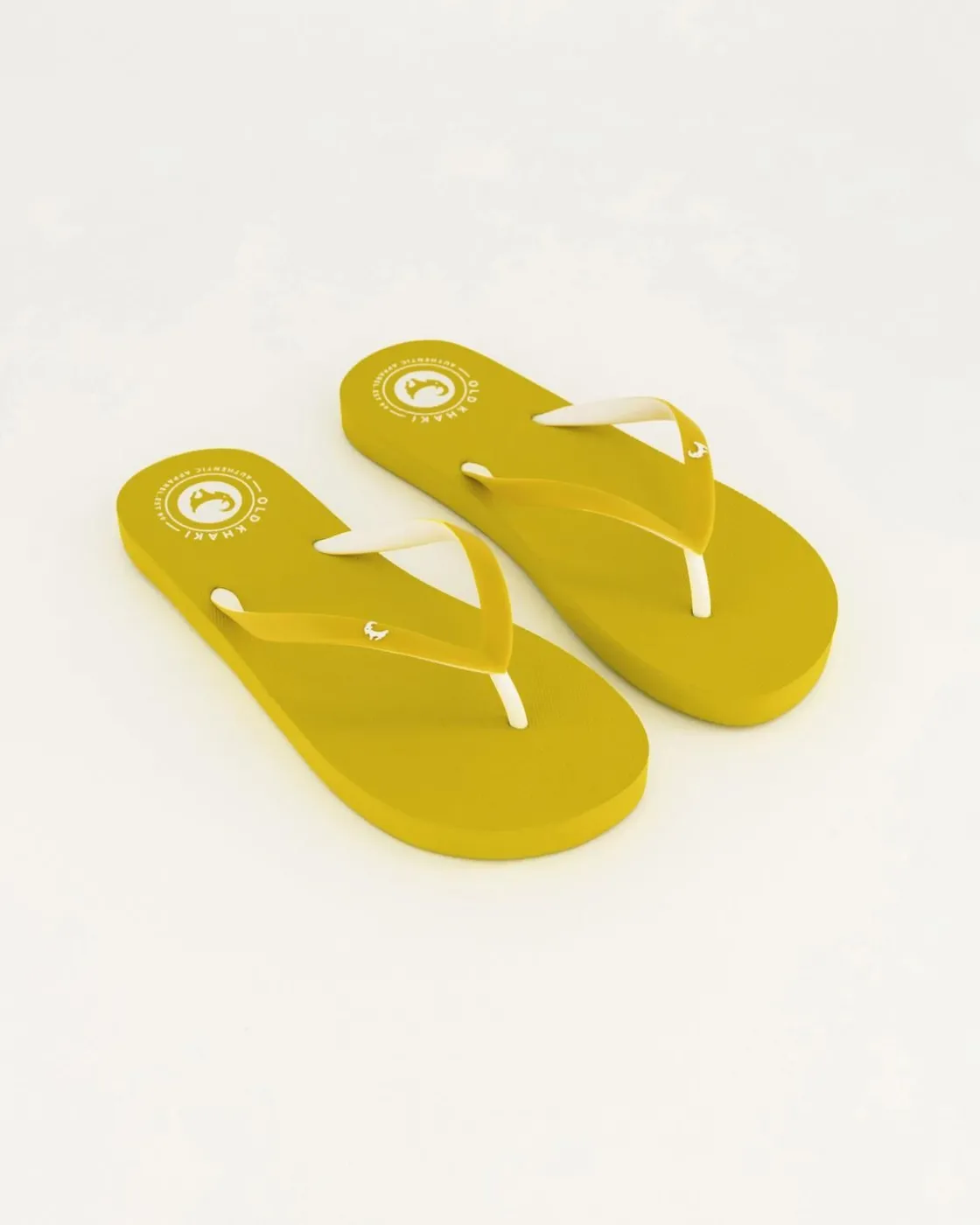 Women Old Khaki Flip-Flops>Women'S Plain Tide Flip Flop