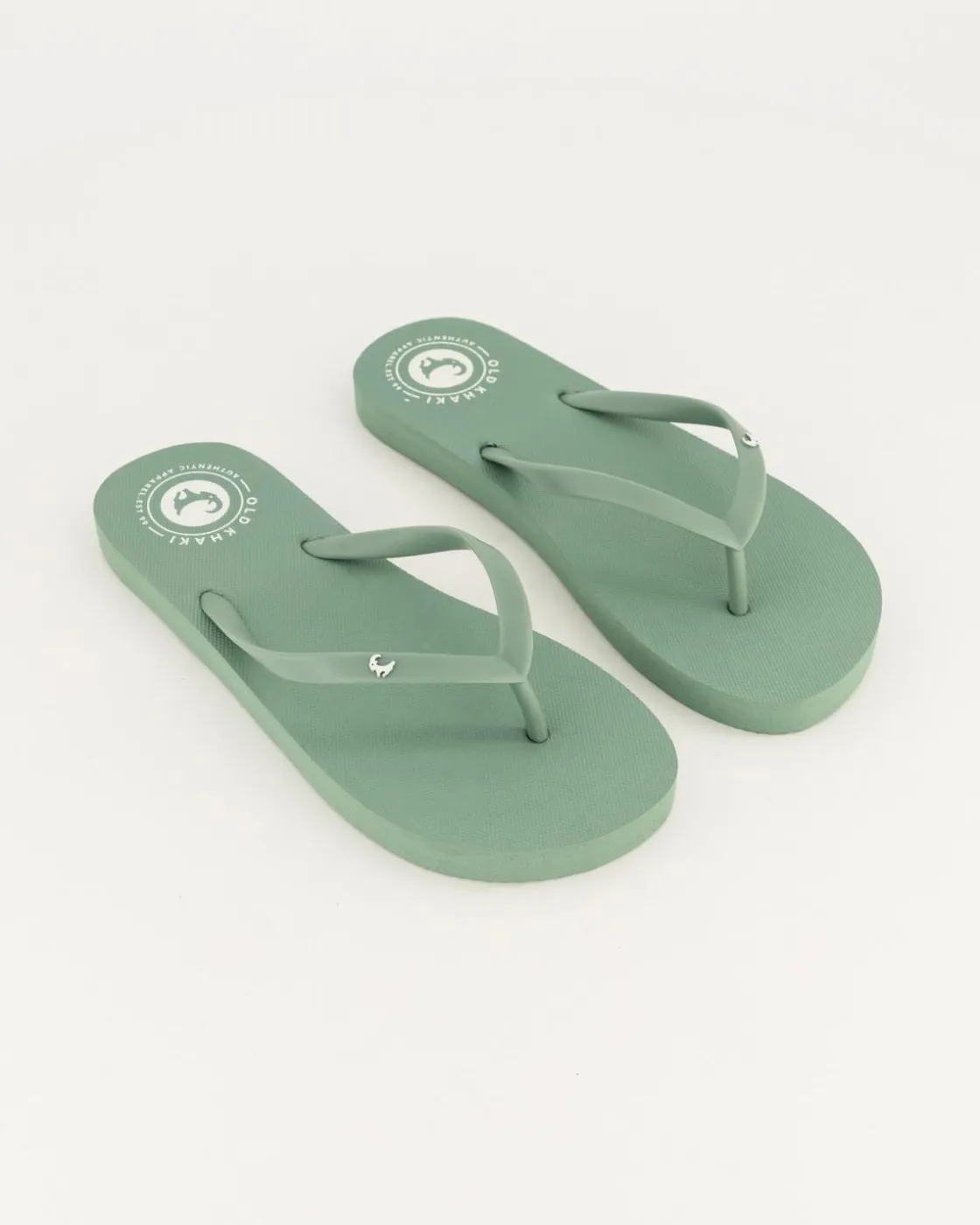 Women Old Khaki Flip-Flops>Women'S Plain Tide Flip Flop