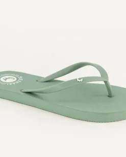 Women Old Khaki Flip-Flops><noscript><img width=