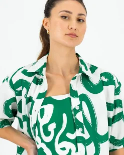 Women Old Khaki Shirts & Blouses><noscript><img width=