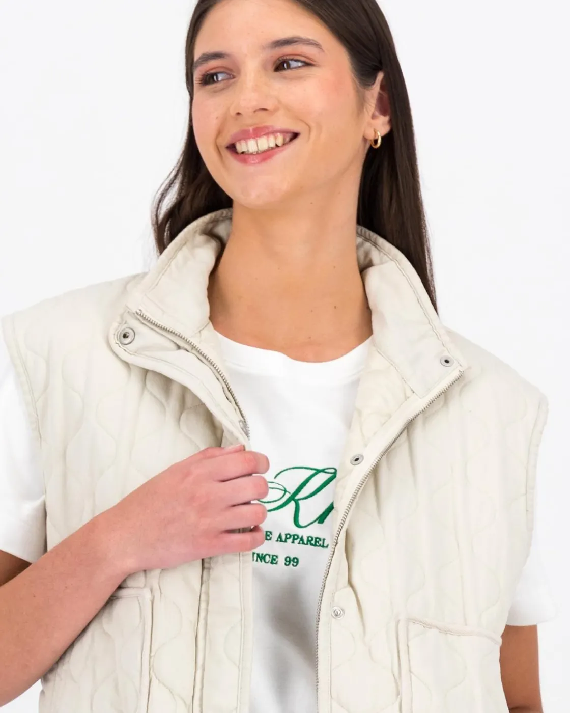 Women Old Khaki Jackets>Women'S Rachel Quilted Gilet