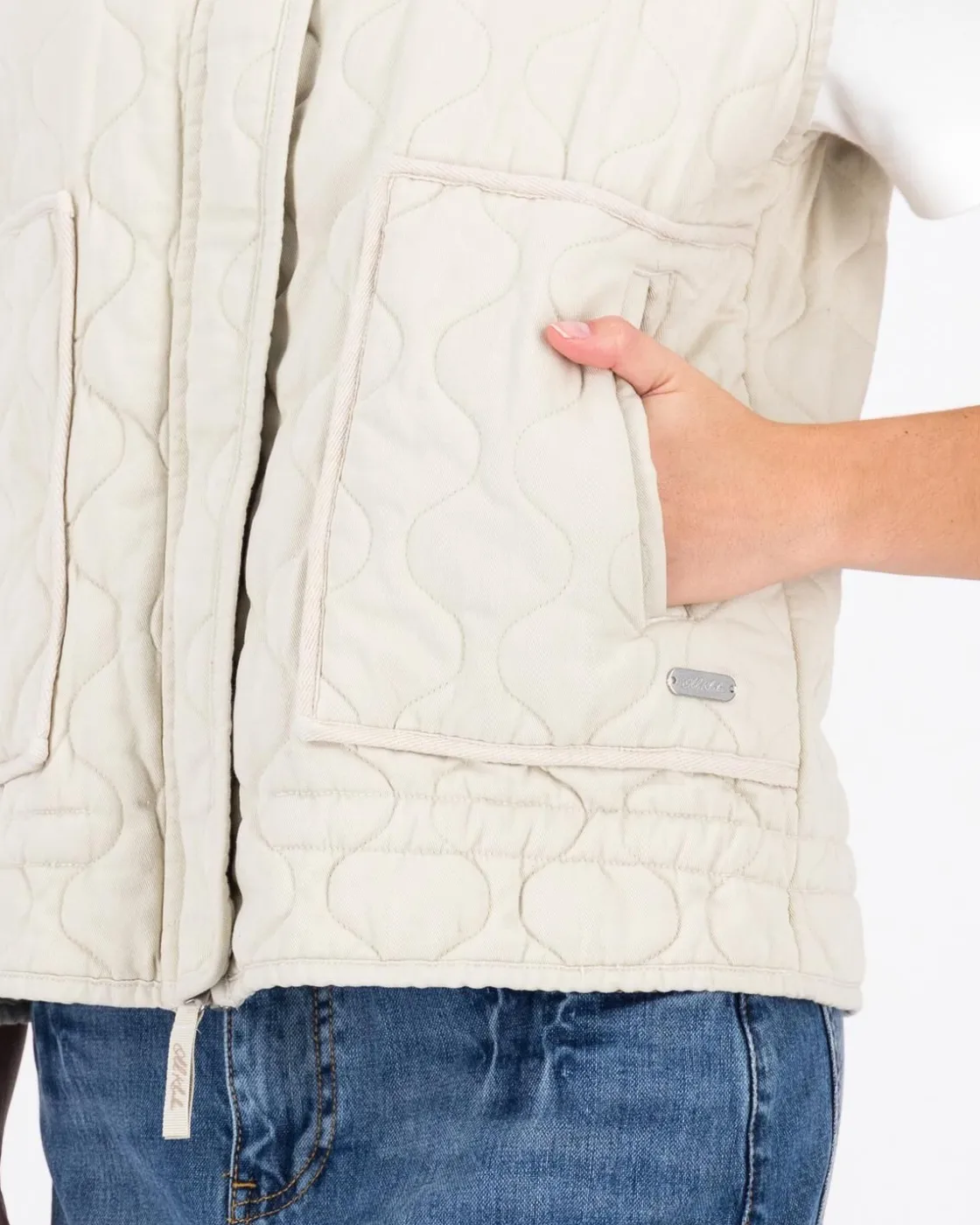Women Old Khaki Jackets>Women'S Rachel Quilted Gilet