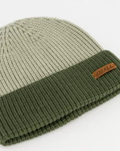 Women Old Khaki Beanies, Hats & Caps>Women'S Resa Two-Tone Ribbed Beanie