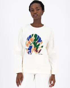 Women Old Khaki Knitwear & Sweats>Women'S Rolisa Applique Sweat