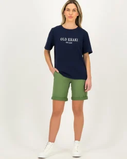Women Old Khaki T-Shirts & Camis><noscript><img width=