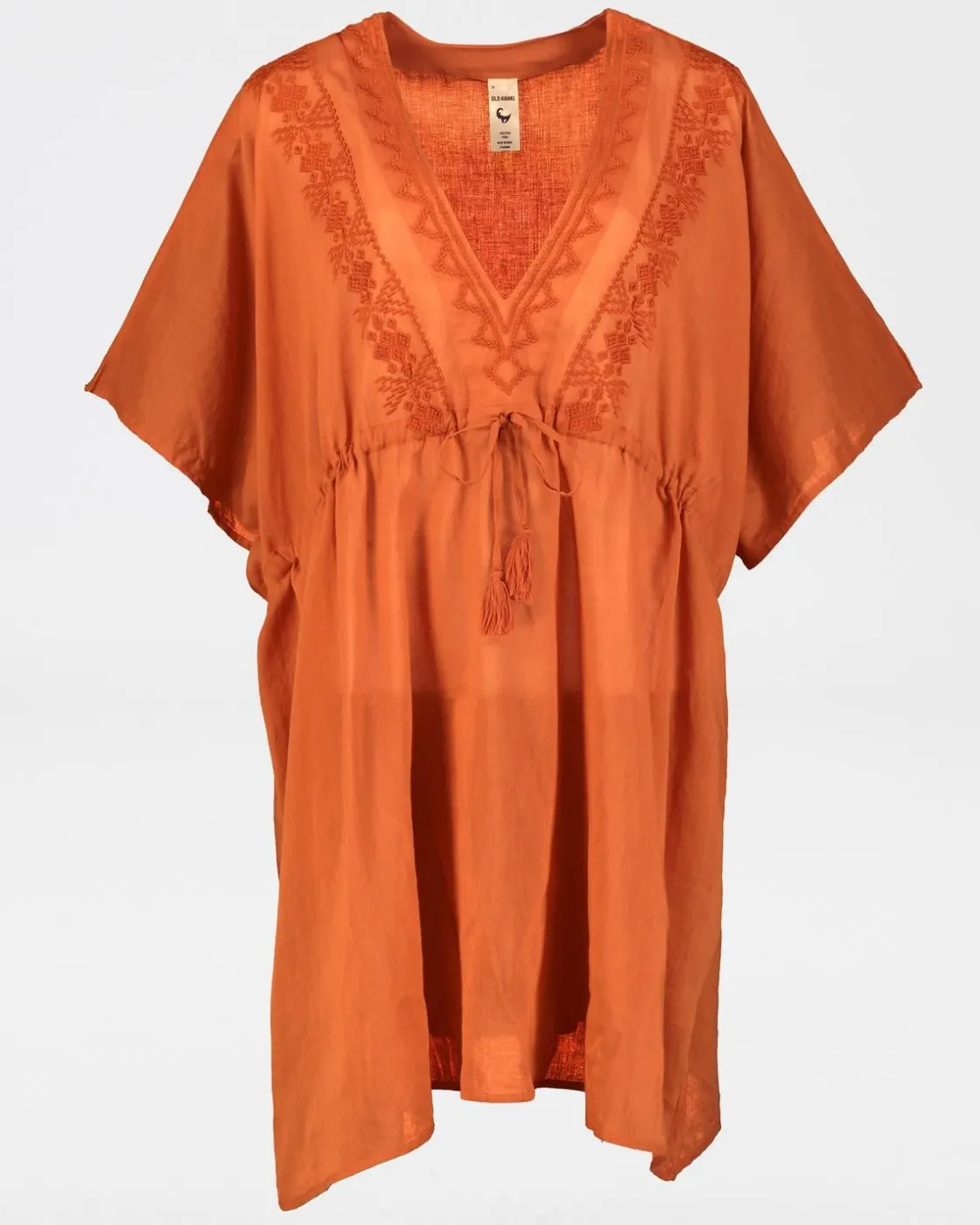 Women Old Khaki Scarves & Kimonos>Women'S Shani Embroidered Kimono