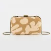 Women Old Khaki Bags & Purses>Women'S Shendi Embroidered Boxy Clutch
