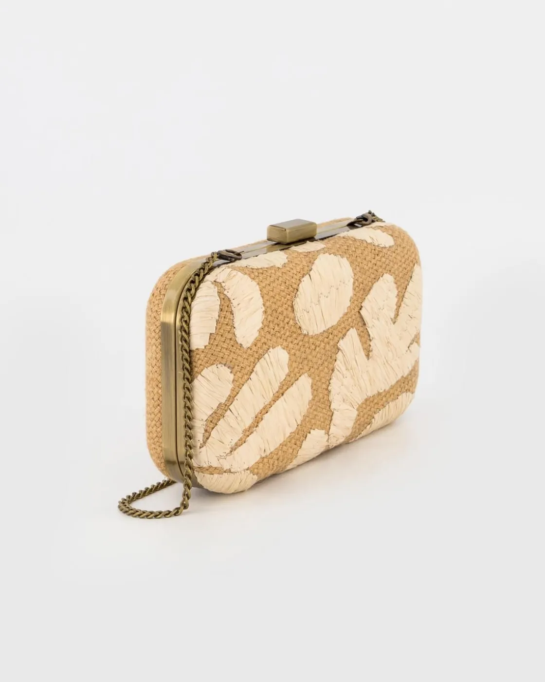 Women Old Khaki Bags & Purses>Women'S Shendi Embroidered Boxy Clutch