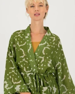 Women Old Khaki Scarves & Kimonos><noscript><img width=