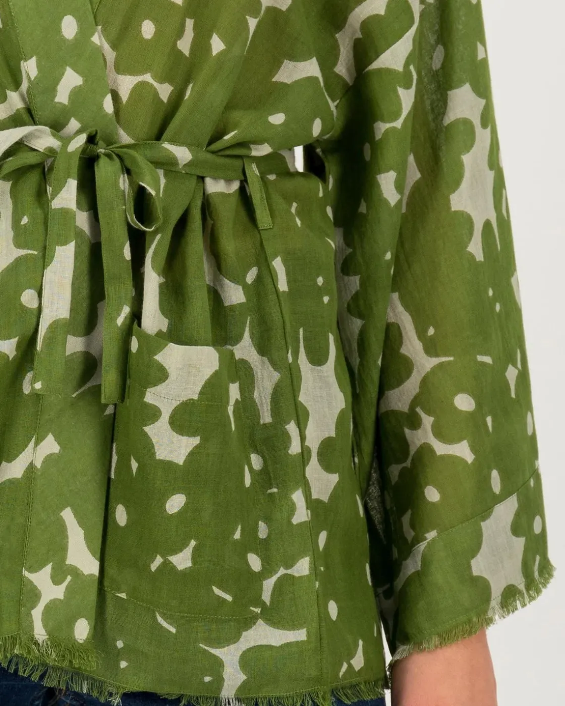 Women Old Khaki Scarves & Kimonos>Women'S Sinzi Kimono