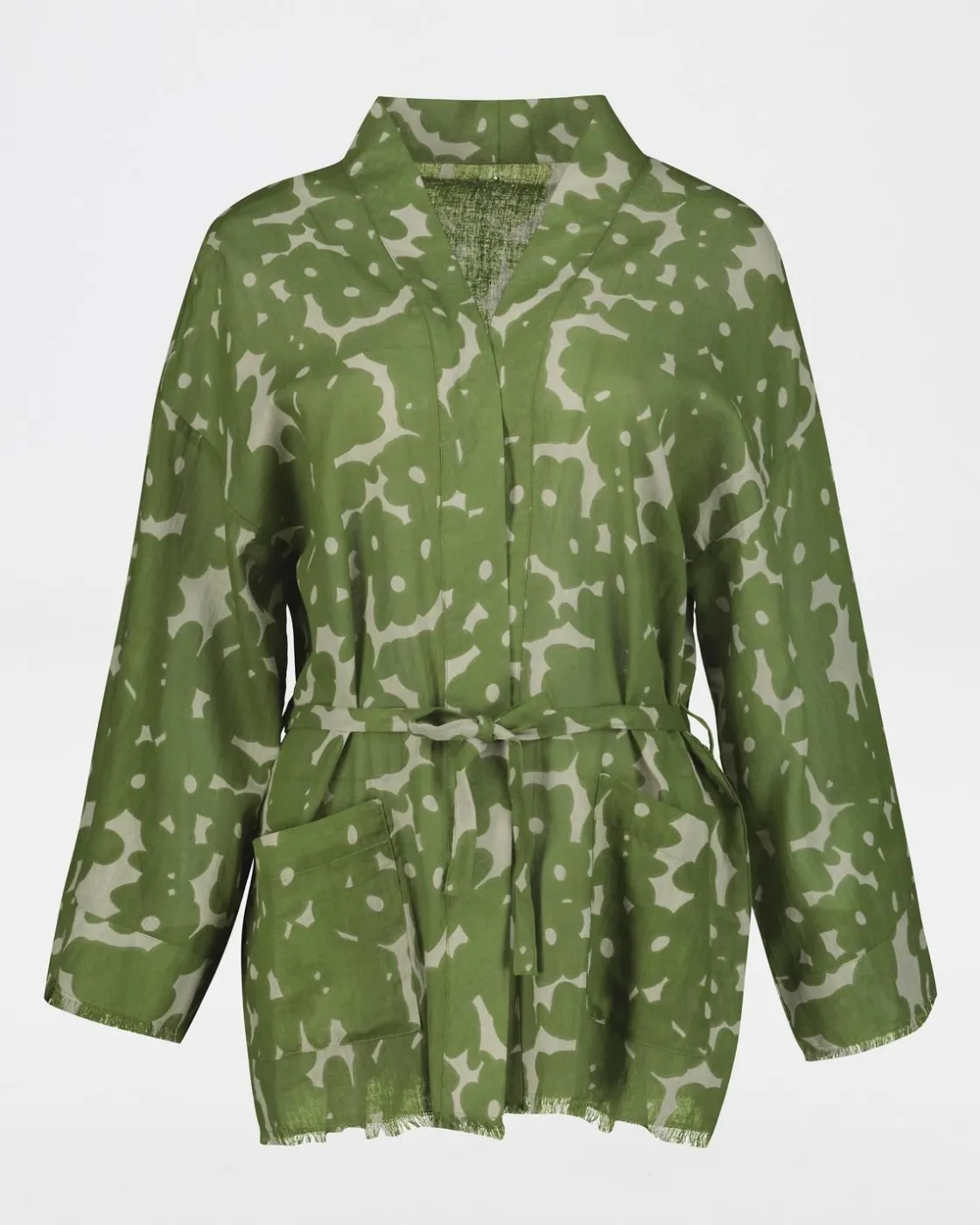 Women Old Khaki Scarves & Kimonos>Women'S Sinzi Kimono